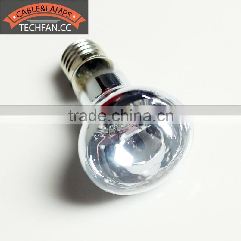 R63 vivarium heating lamp E26 E27 frosted/red/black/white/neodymium material 110V-230V 40W 60W