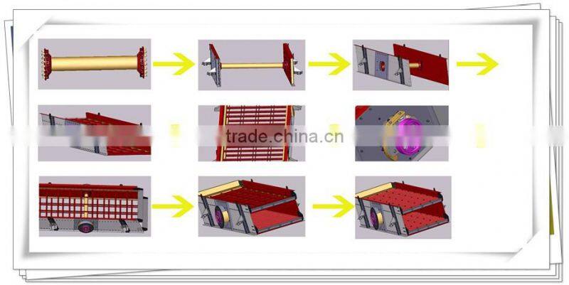 Kisstone Industrial Products Rock Vibrating Screen Machinery