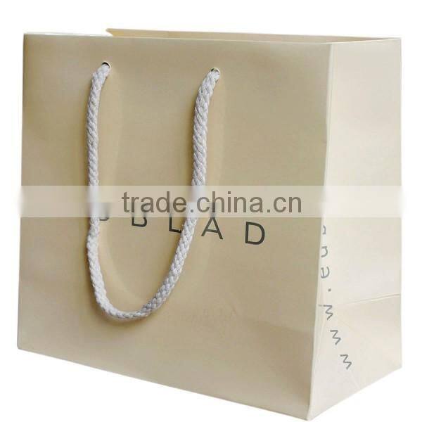 Fashion custom printed paper bags for shopper