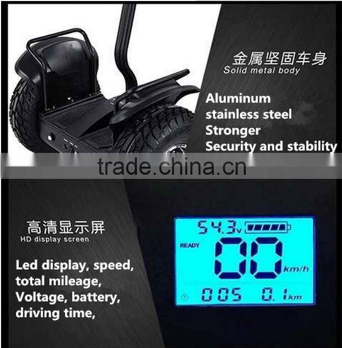 SUV off road self balancing scooter max load 150 kg 19 inch wheel smart electric scooter for adults