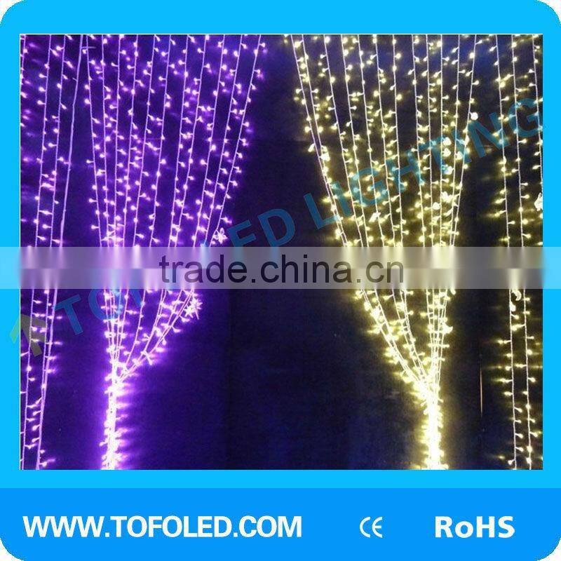 RGB color changing decoration led curtain light