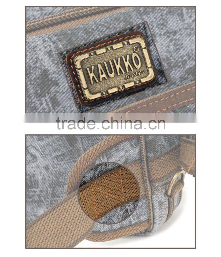 Old Fashion Men's Shoulder Bag Running Waist Bags in Canvas