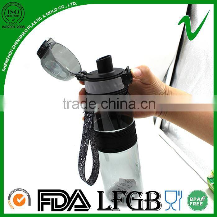 hot sale BPA free unique water plastic bottle with joyshaker design