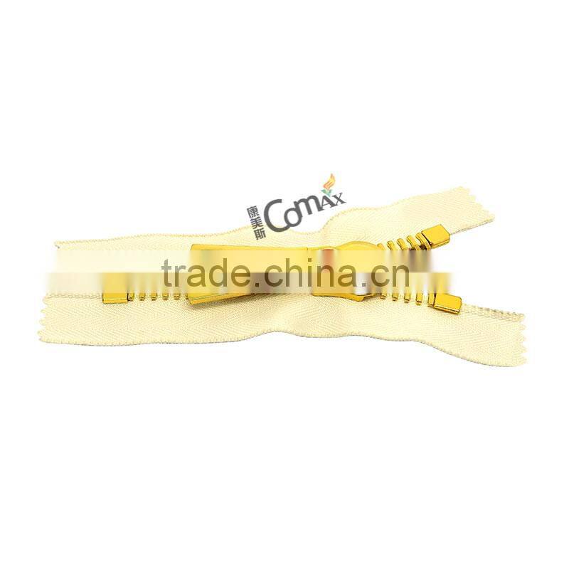 Fashion metal corn type teeth zip factory wholesale
