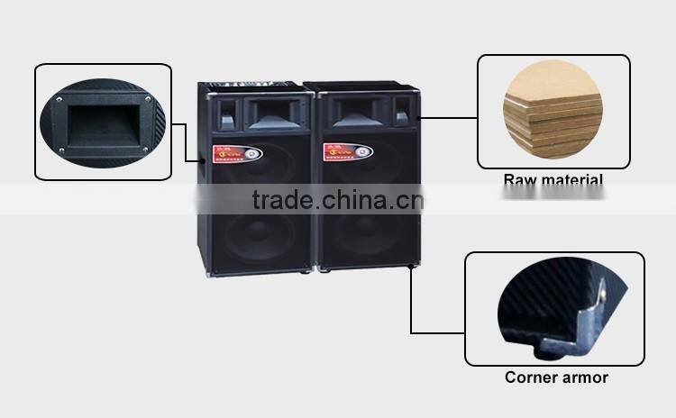 250W 10 Inch Subwoofer Stereo Audio Equipment Stage Professional Speaker Powerful Karaoke Sound System