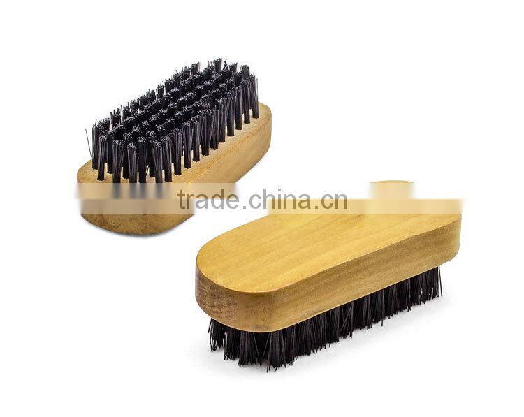 Pig Hair wooden oval boar brush