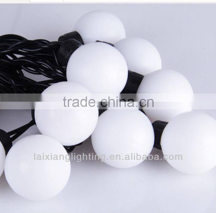 100 wholesale clear glass plastic christmas ball ornaments, decoration the house or the tree string light
