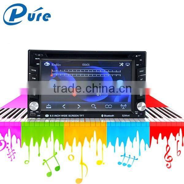 Handsfree Music DVD Bluetooth Auto Stereo Car DVD Player Dashboard Player with 6.5 Inch Screen
