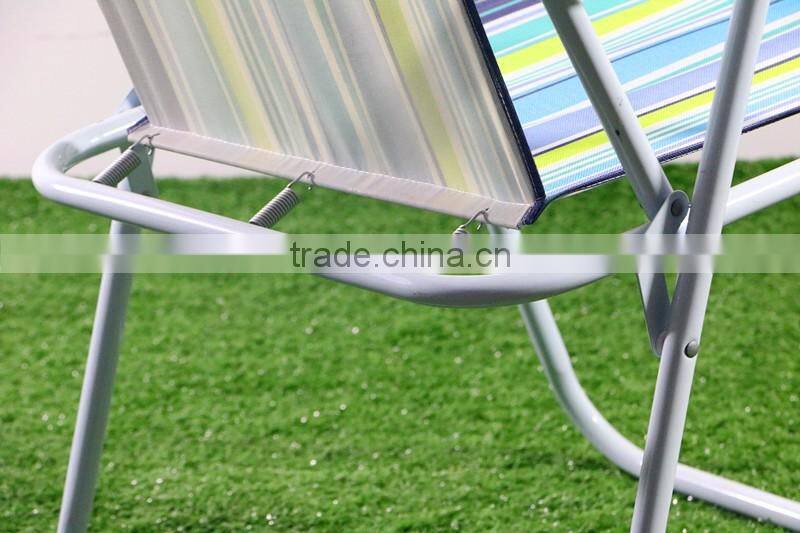 Hotsale Outdoor Folding Beach Chair with Spring