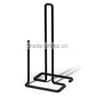 chrome plated metal kitchen tissue paper roll holder