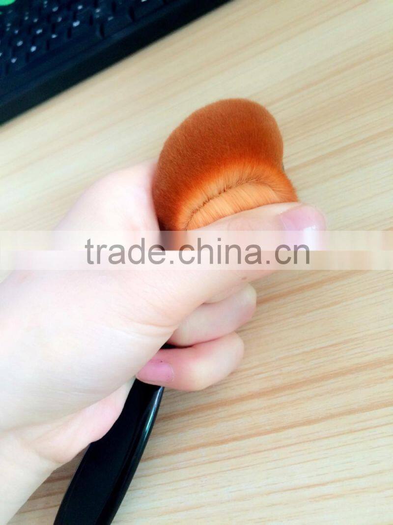 2016 Best Seller Tooth Brush Style Oval Makeup Brush Set, Eyebrow Eyeliner Lip Oval Makeup Brush