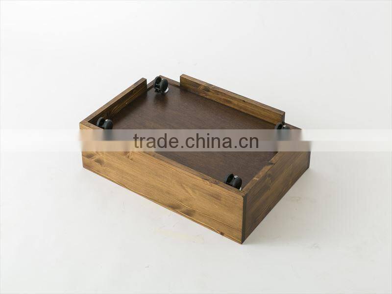 Perfect waterproof flower box wood planter boxes for Indoor Gardening