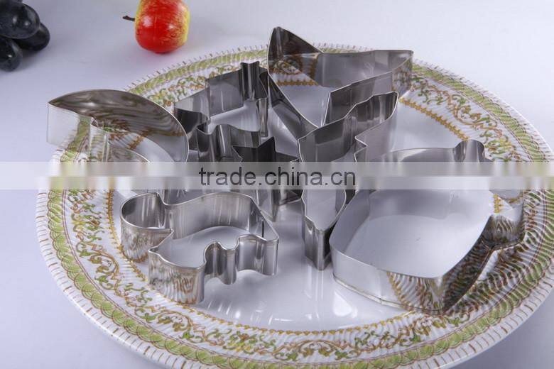 2016 high quality stainless steel cookie cutter