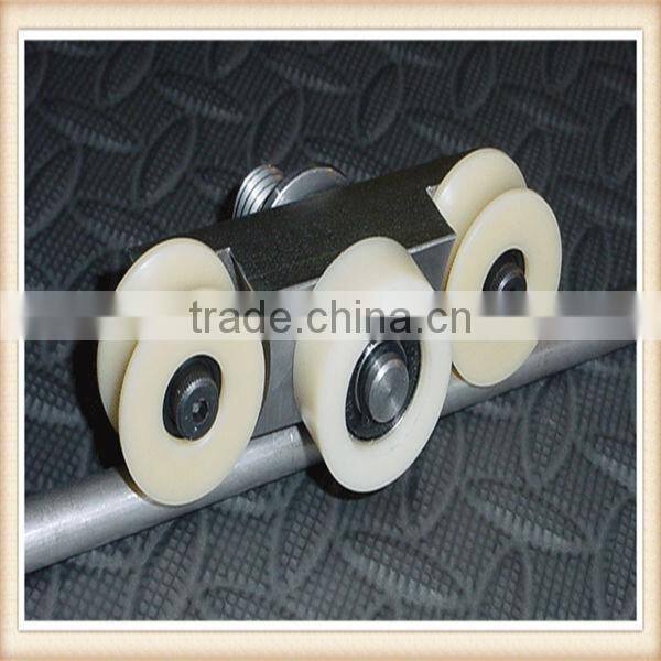 plastic pulley wheel ball bearing