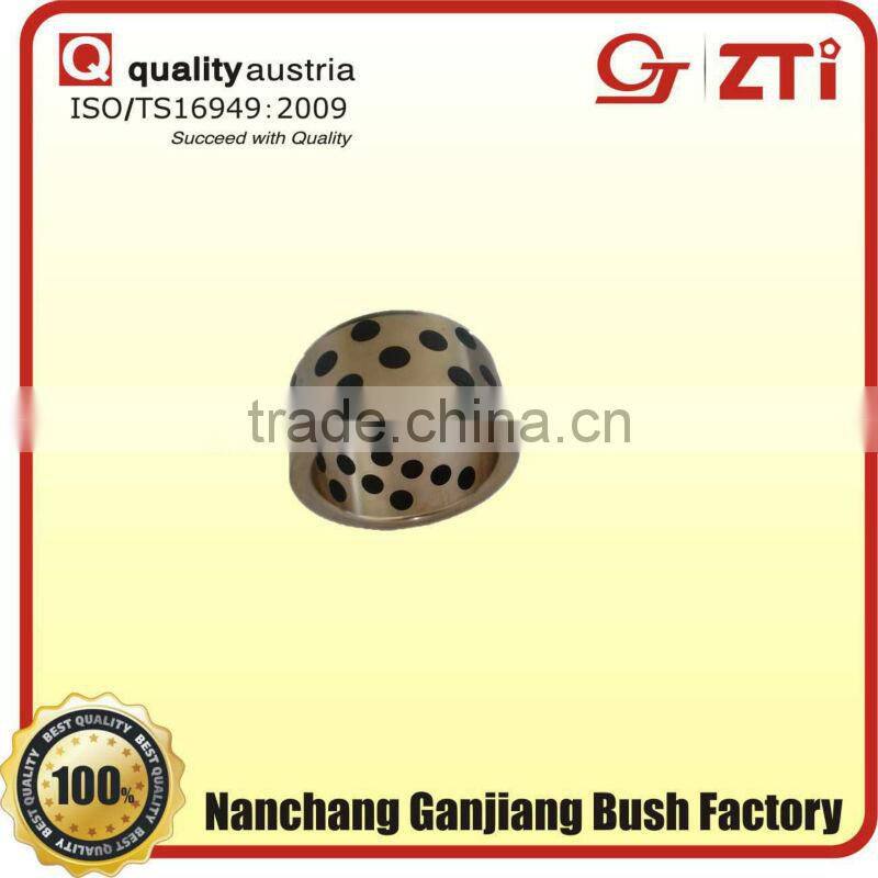 solid-lubricating bronze graphite bush