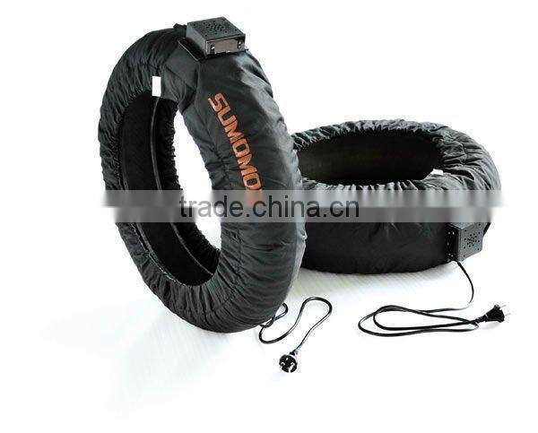 Motorcycle Tyre Warmer Superbike 190/120mm digital C6 motorcycle racing tire warmers