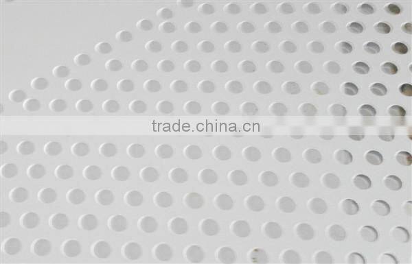 hexagonal galvanize 1mm hole galvanized decorative perforated metal sheet mesh panel speaker grille fence