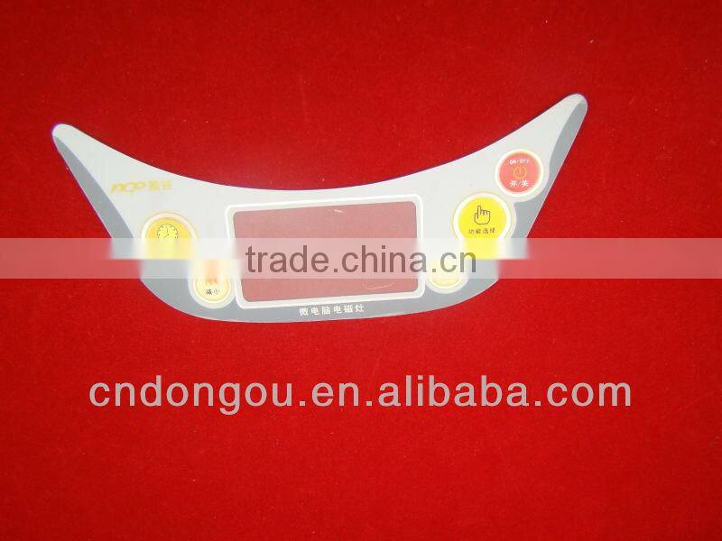 Custom hign quality waterproof PVC electrical appliance 3m vinyl sticker