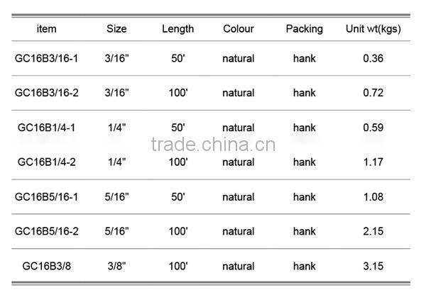 Gonhal Cotton 16 Strands Diamond Braided Rope