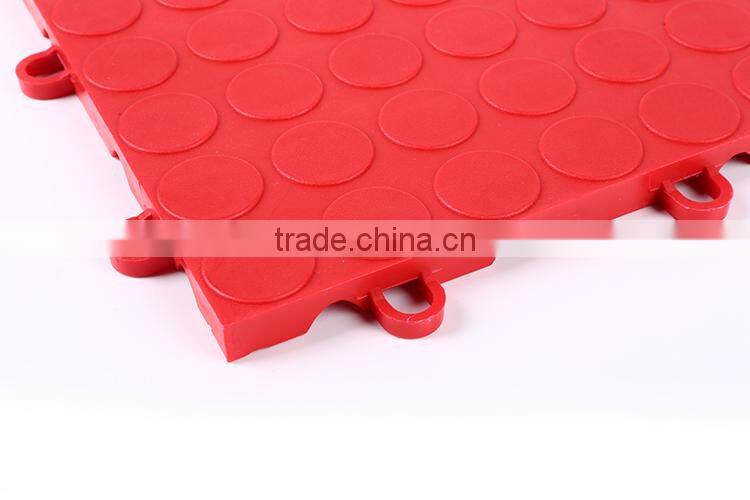 UV stabilized PP garage floor tiles