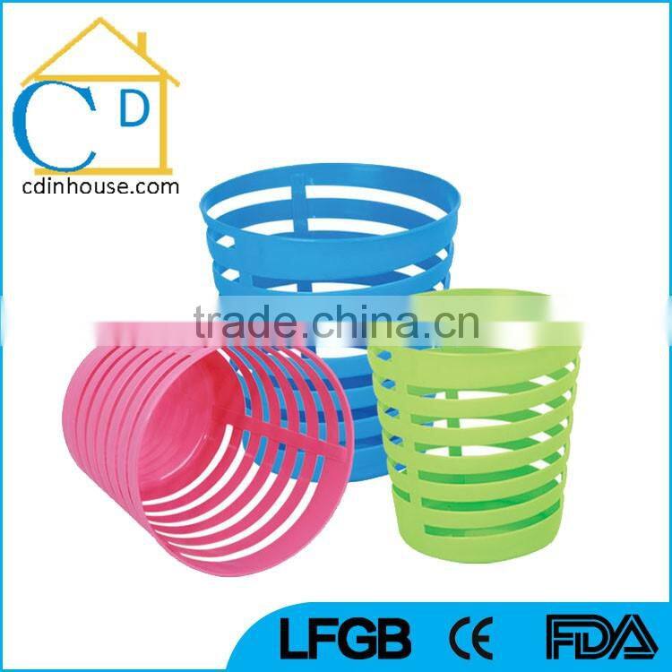 Unique Design Hollow Plastic Dustbin