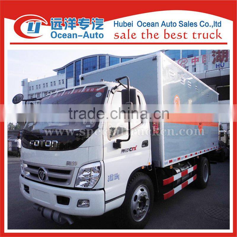 Low price foton 5ton blasting agent truck for sale