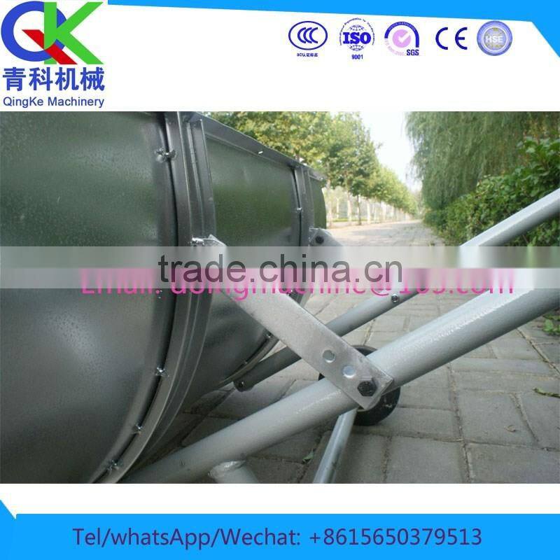 metal Snow Pusher with solid tyre