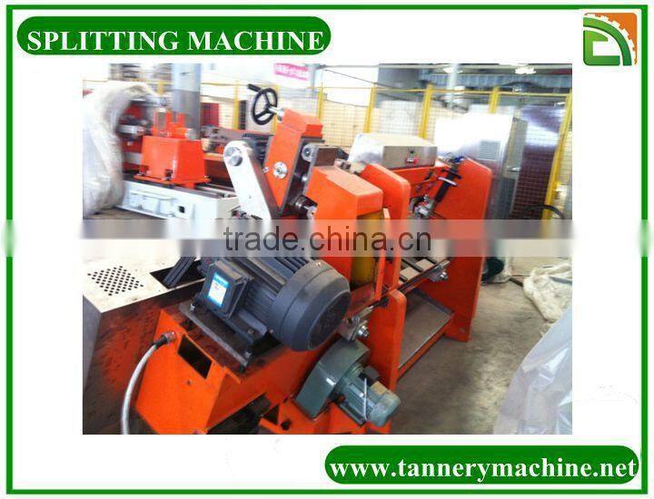 leather splitting machine for wet blue leather
