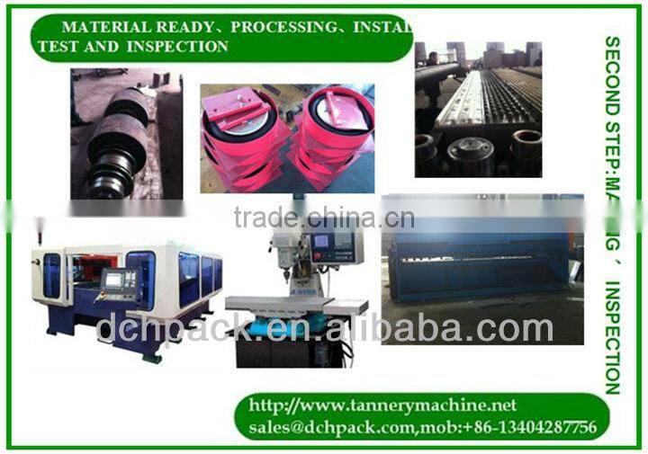 leather process machine of staking machine for tannery