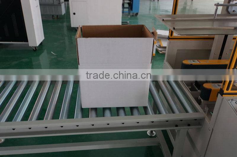Automatic High Speed Good quality carton box erector machine with bottom sealer