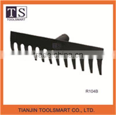 Garden rake Steel Forged Landscape Root Rake Heads leaf rake
