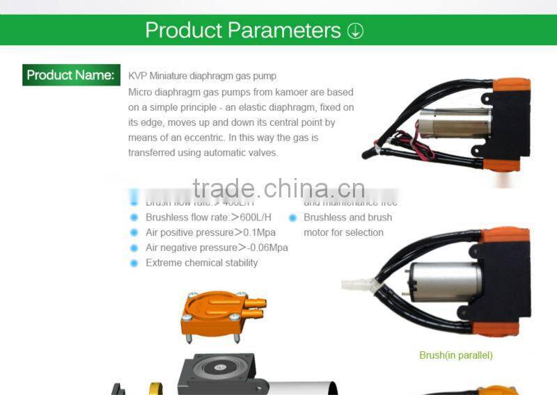 kamoer China Electric Air Diaphragm Pump KVP8