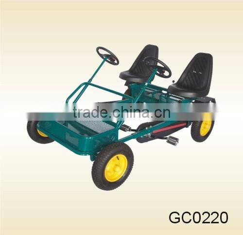 Pb-free and UV resistant powder coating surface two seats go kart