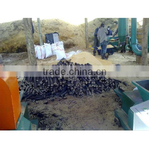 reasonable price biomass sawdust briquette log press