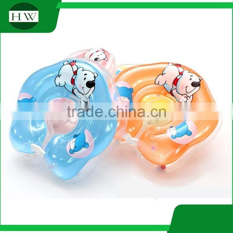 customized inflatable baby donut swim neck collar ring inflatable baby infant swimming floating neck ring