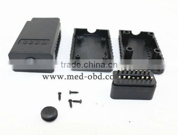 ELM327 OBD2 Connector J1962m Male Plug with Enclosure