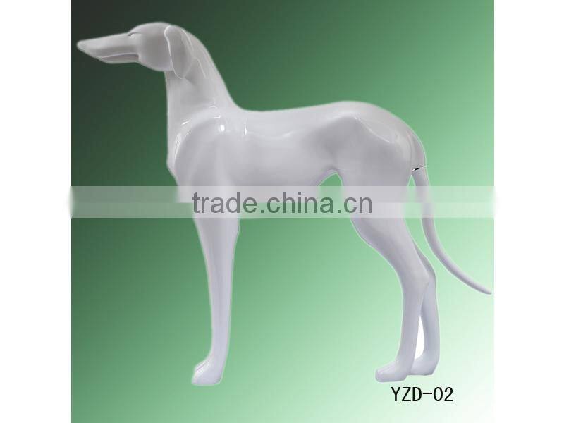 sexy fiberglass display dog mannequin for sale