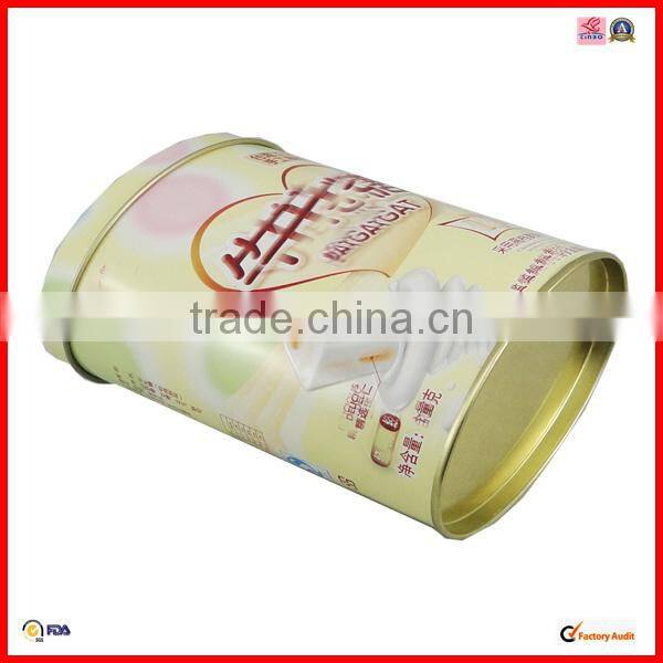 custom fashionable print money box metal can