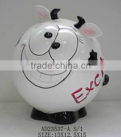 Cute laugh mini piggy bank
