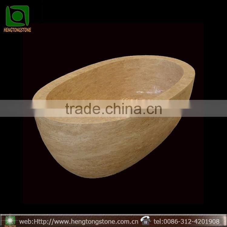 HengtongStone Rough Marble Bath Tub