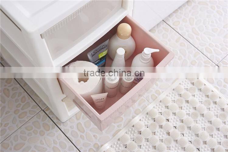 Plastic 2 Tier Storage Cabinet