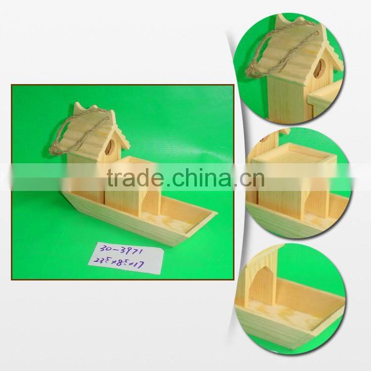 New Artificial Wooden Bird House Wholesale