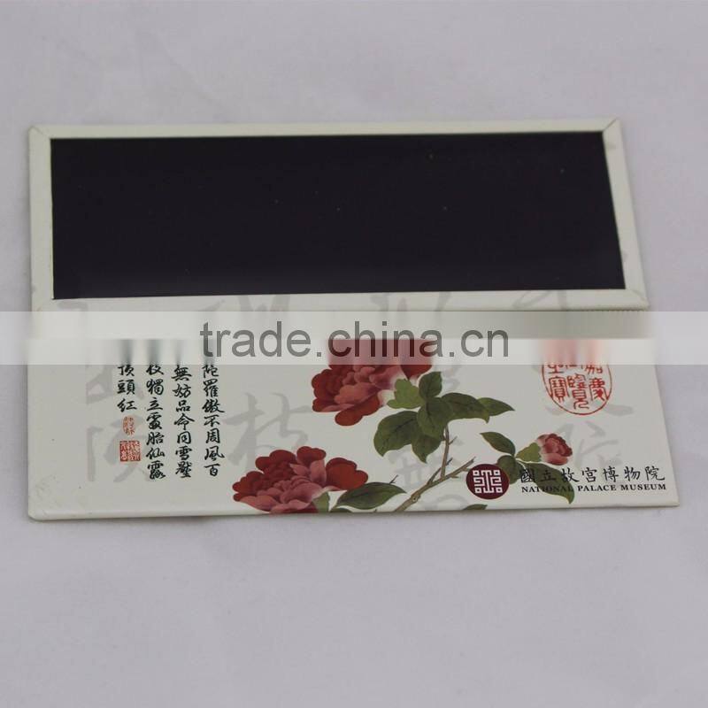 Full Logo Printed Square Shape Tin Fridge Magnets