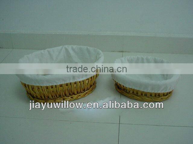 Neat storage bread basket for sale with handmade