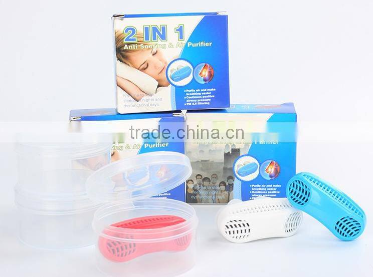 Multi-functional 2 In 1 Anti Snoring Device Air Purifier, Healthy Improve Sleeping Quality Anti-Snor Device For Wholesale