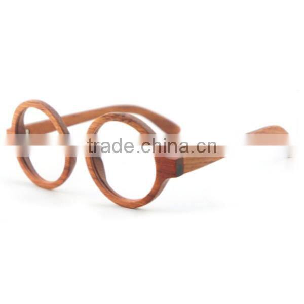 100% Rosewood sunglasses wholesale nature wood round sun glasses