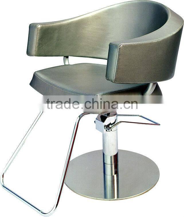 Round Base Modern Hydraulic barber chair hair cutting chairs with pedal wholesale barber supplies F-A37
