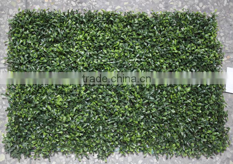 2017newest design artificial mat interior decor color plastic boxwood