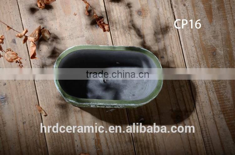 2016 cement Flowerpot, flower pots wholesale, planters and pots