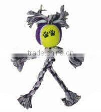 2016 cute design cotton pet toys